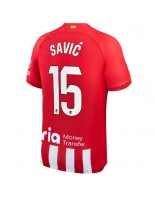 Atletico Madrid Stefan Savic #15 Kotipaita 2023-24 Lyhythihainen